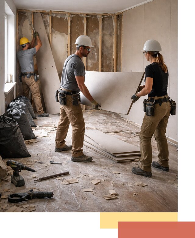 Демонтаж стеновых панелей в Туймазах быстро и аккуратно