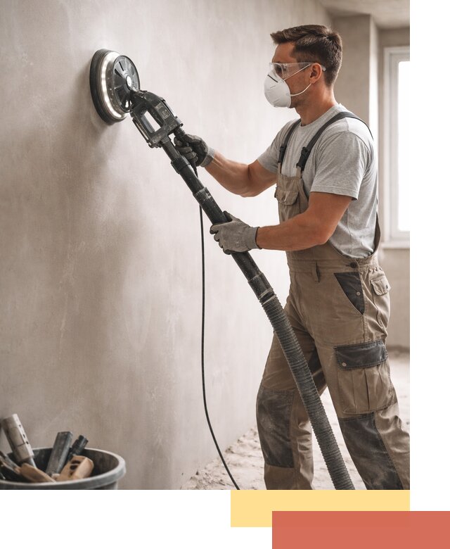 Профессиональная шлифовка стен в Туймазах быстро и качественно