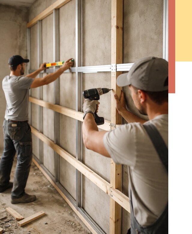 Устройство обрешетки под панели в Туймазах от 2140 руб. — монтаж под ключ | ОТДЕЛОЧНИК-Тмз