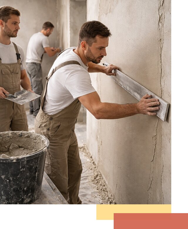 Штукатурка стен без маяков в Туймазах быстро и качественно