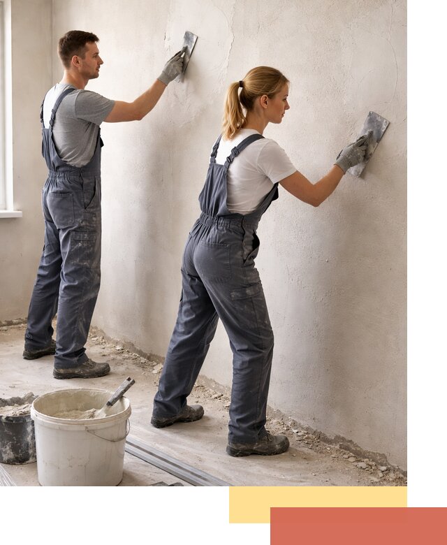 Штукатурка стен под обои в Туймазах профессионально и быстро