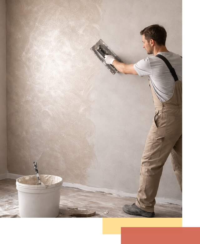 Декоративная штукатурка «Мокрый шелк» под ключ в Туймазах