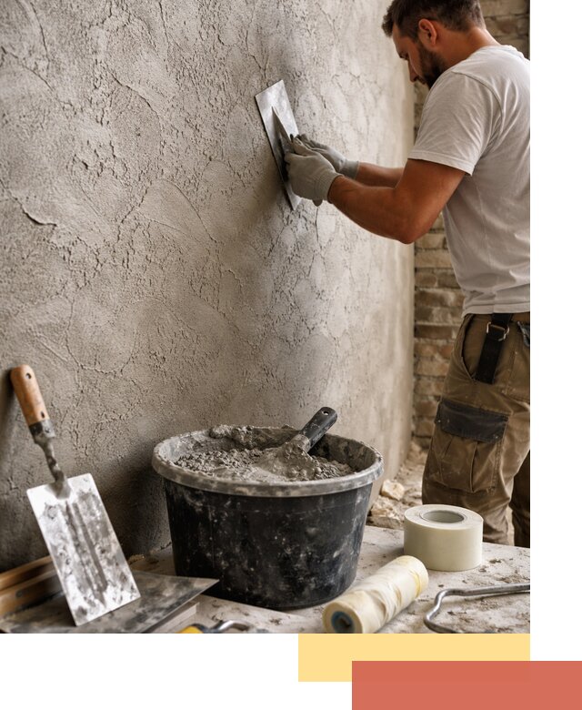 Декоративная штукатурка лофт в Туймазах — отделка стен и потолков