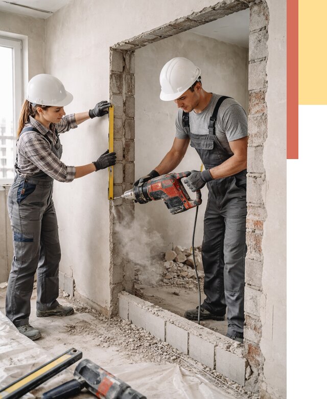 Создание проемов в стенах в Туймазах от 6624 руб. — алмазная резка и расширение | ОТДЕЛОЧНИК-Тмз