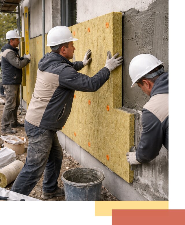 Утепление стен минватой в Туймазах — тепло и звукоизоляция