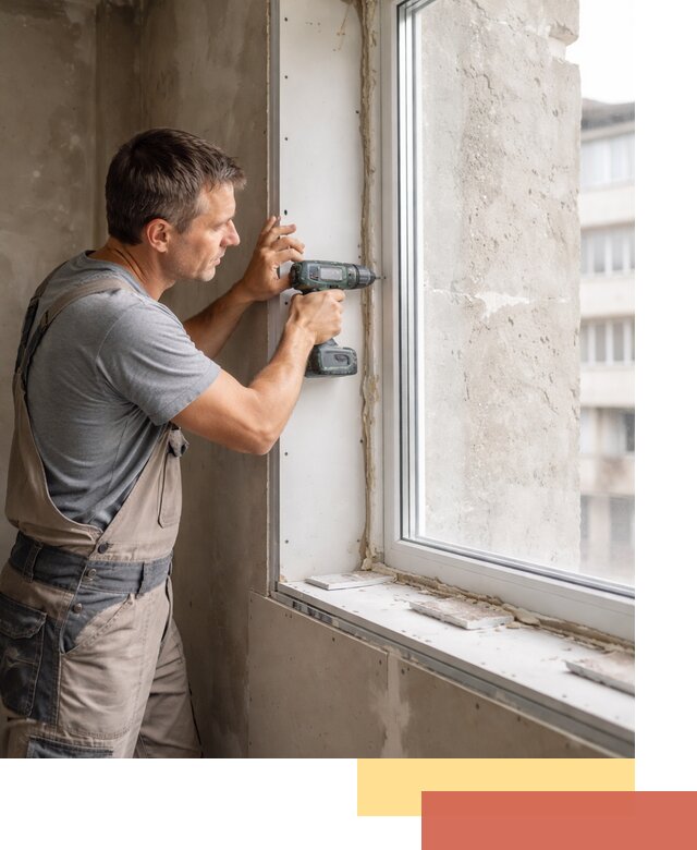 Монтаж гипсокартонных откосов в Туймазах под ключ