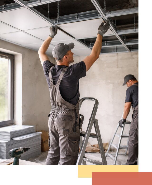 Монтаж кассетного потолка в Туймазах качественно и быстро