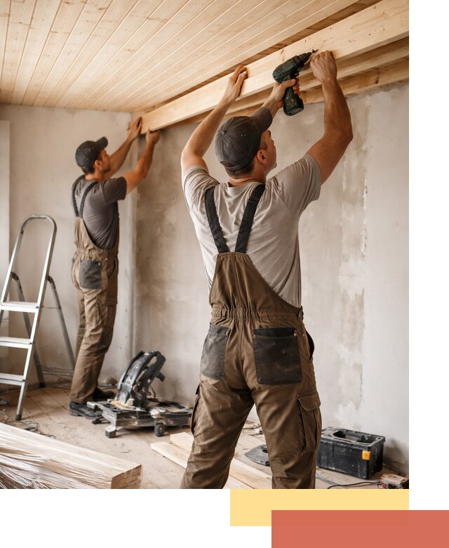 Монтаж потолка из вагонки в Туймазах профессионально и аккуратно