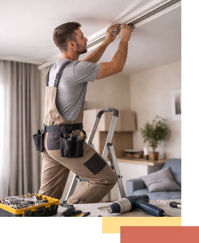 Ремонт натяжных потолков в Туймазах — качественно и оперативно