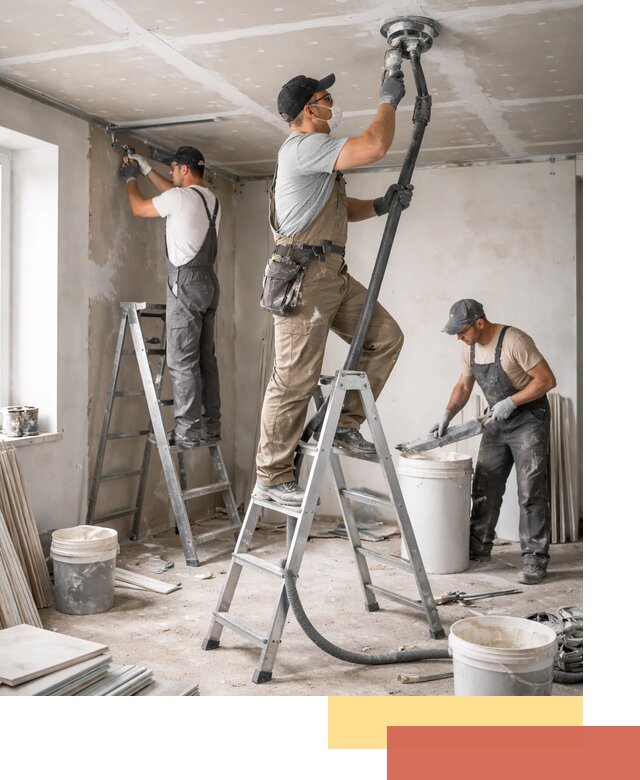 Ремонт потолка из гипсокартона в Туймазах: быстрый и качественный монтаж