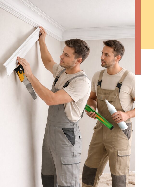 Монтаж потолочного плинтуса в Туймазах от 2344 руб. — быстро и недорого | ОТДЕЛОЧНИК-Тмз