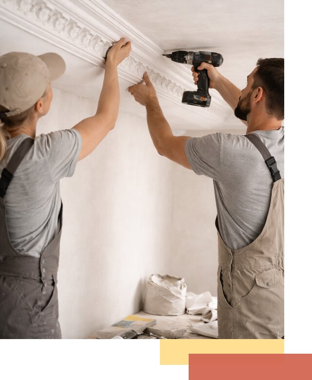 Профессиональный монтаж лепнины на потолок в Туймазах